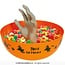 Oranje Schaal Met Hand – 25 cm