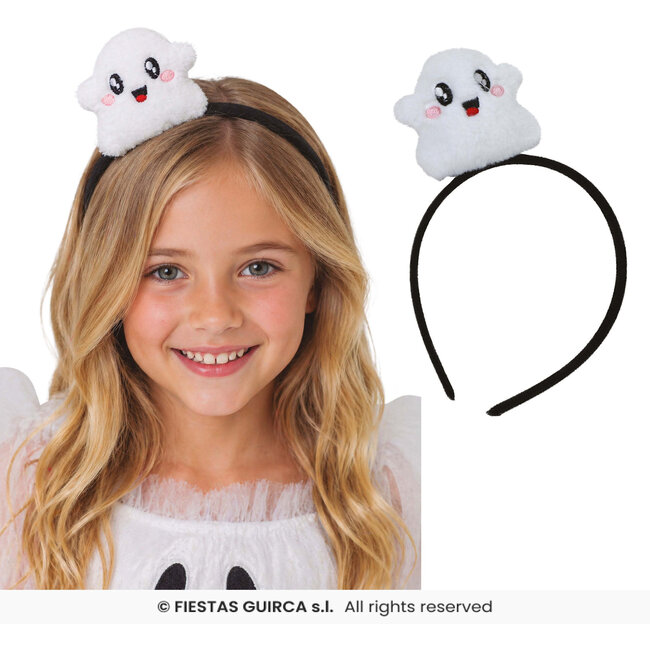Pluche Haarband - Spook