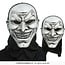 Vampieren Masker Met Capuchon