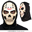 Fiesta Schedel Hockeymasker Met Capuchon