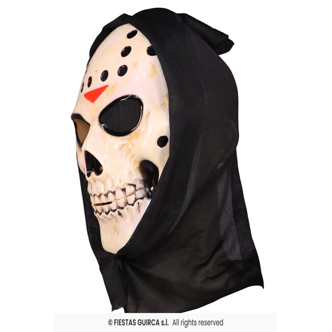 Schedel Hockeymasker Met Capuchon
