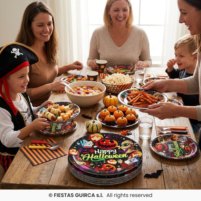 Bordjes Kleine Monsters - 23 cm - 6 st