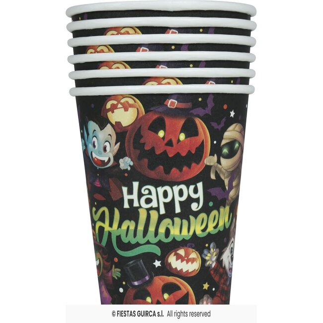 Bekertjes Kleine Monsters - 240 ml - 6 st