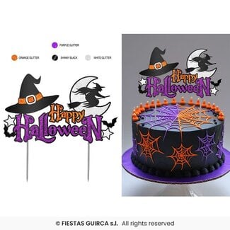 Fiesta Cake Topper Heks - 16 x 24 cm