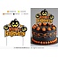Fiesta Cake Topper Pompoen - 16 x 24 cm