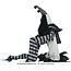Pop Terror Clown met Licht en Geluid - 105 cm