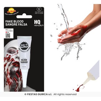 Fiesta High Quality Blood Wasbaar - Rood - 15ml