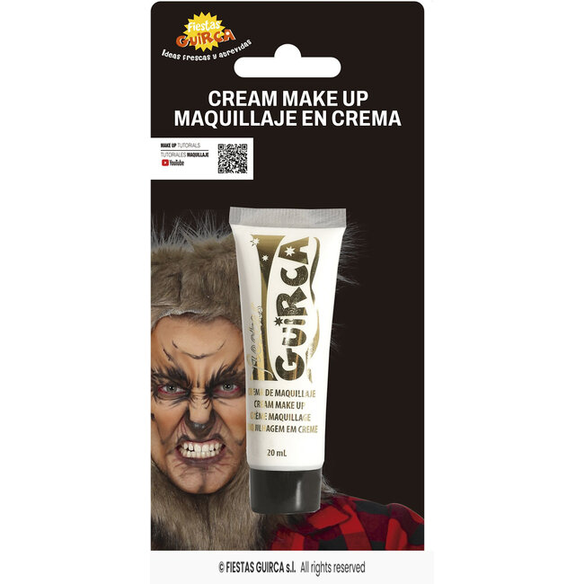 Crème Make-up - Tube - Wit