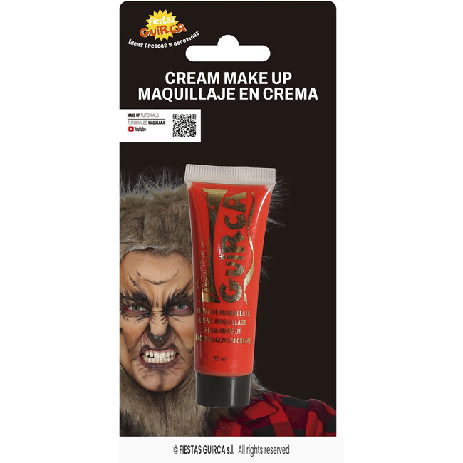 Crème Make-up - Tube - Rood