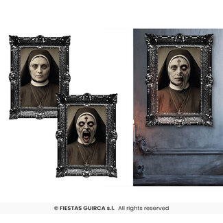 Fiesta Fotolijst Terrifying Nun - 60x40 cm