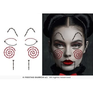 Fiesta Face & Body Jewels - Saw