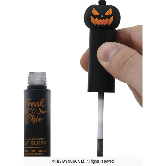Freak & Chic Lipgloss - Zwart - Aardbei