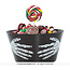 Trick or Treat Snoepschaal met Skeletten Handen - 30x22 cm