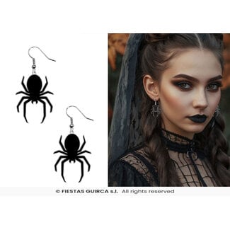 Fiesta Halloween Oorbellen Spiders