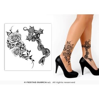 Guirca Skeleton Tattoo Transfers