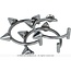 Gotische Piercings - Metaal 3 st