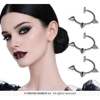 Guirca Gotische Piercings - Metaal 3 st