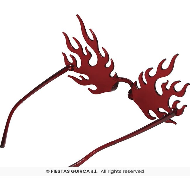 Bril Flames - Rood