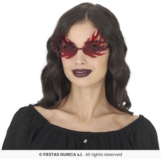 Guirca Bril Flames - Rood