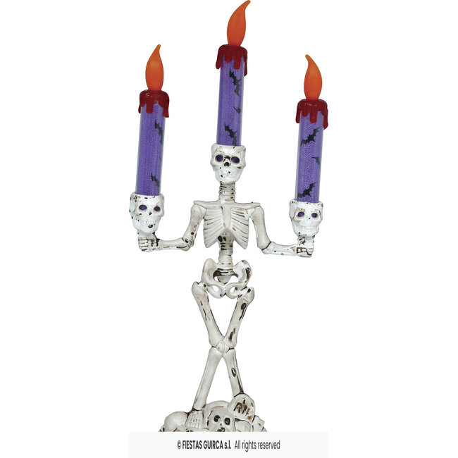 Skelet Kandelaar - 35 cm