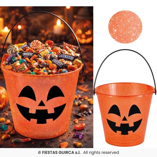 Trick or Treat Emmer Pompoen - 16 x 17,5 cm