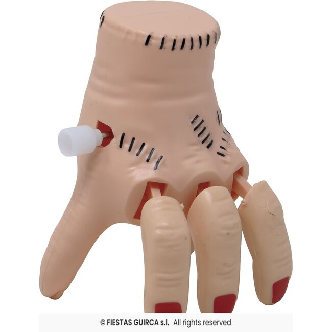 Opwindbare Griezelhand - 8 cm