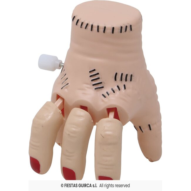 Opwindbare Griezelhand - 8 cm