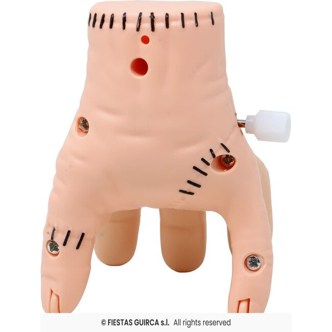 Opwindbare Griezelhand - 8 cm