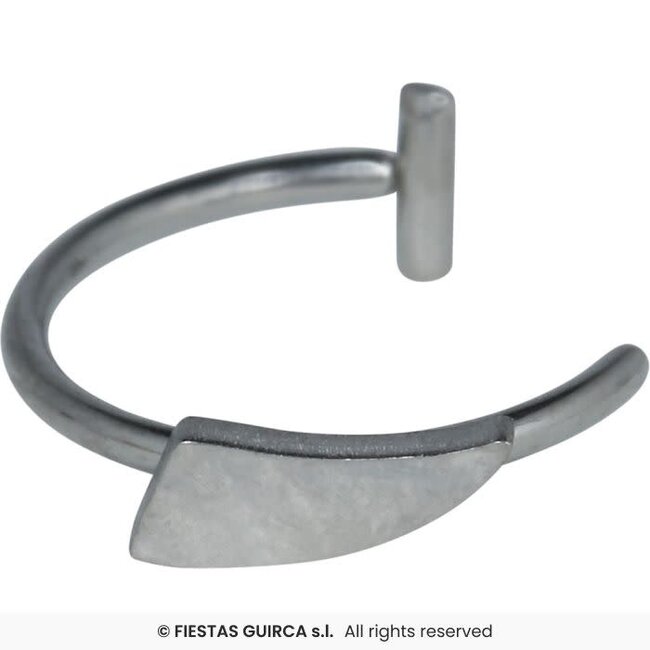 2 Metalen Vampiertand Piercings