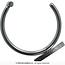 2 Metalen Vampiertand Piercings