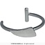 2 Metalen Vampiertand Piercings