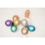 Ballonnen Chrome Champagne - 33cm - 50 stuks