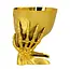 Schaal Golden Skull - 16x15x17cm