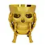 Schaal Golden Skull - 16x15x17cm