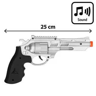 Boland Politie Pistool Justice - 25 cm