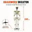 Staande Decoratie Skelet Maxi - 240 cm