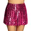 Minirokje Sequins - Roze - M (stretch)