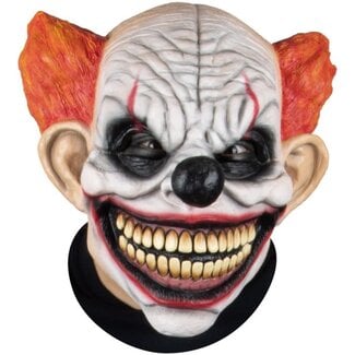 Partychimp Volledig Hoofdmasker Greedy Clown