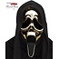 Ghost Face Gouden Masker met Capuchon Officiele Licentie