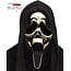 Partychimp Ghost Face Gouden Masker met Capuchon Officiele Licentie