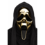 Ghost Face Gouden Masker met Capuchon Officiele Licentie