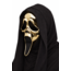 Ghost Face Gouden Masker met Capuchon Officiele Licentie