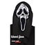 Partychimp Ghost Face Chroomkleurig Masker met Capuchon Officiele Licentie
