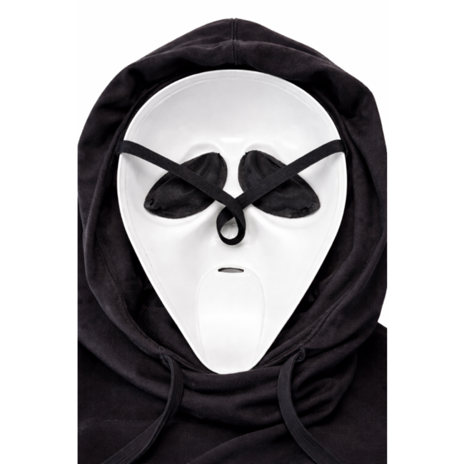 Ghost Face Masker met Capuchon Officiele Licentie