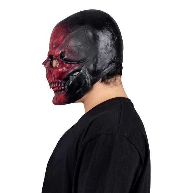 Latex Masker - Devil Warrior