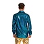 Shiny Disco Shirt - Turquoise