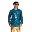 Shiny Disco Shirt - Turquoise