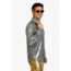 Shiny Disco Shirt - Silver