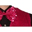 Glitter Gillet met Strik - Pink