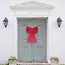 PartyDeco DIY Decoratieve Strik - Rood - 55x71 cm